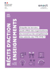 Enquête de terrains : quels effets des organisations du travail sur les compétences des salariés des TPE-PME ?