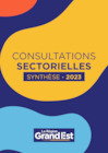 Consultations sectorielles - synthèse 2023
