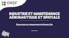 Industrie et maintenance aéronautique et spatiale